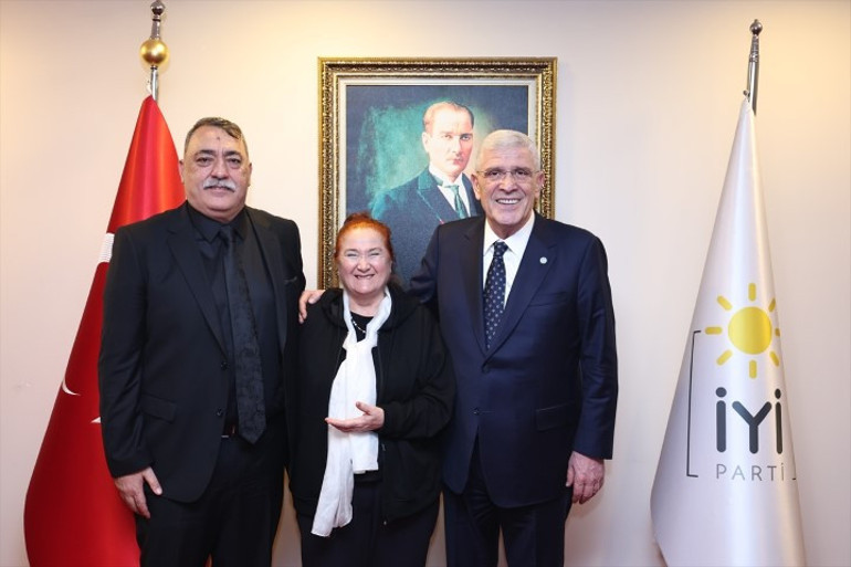 İYİ Parti Genel Başkanı Dervişoğlu, Sabahat Akkiraz ile görüştü