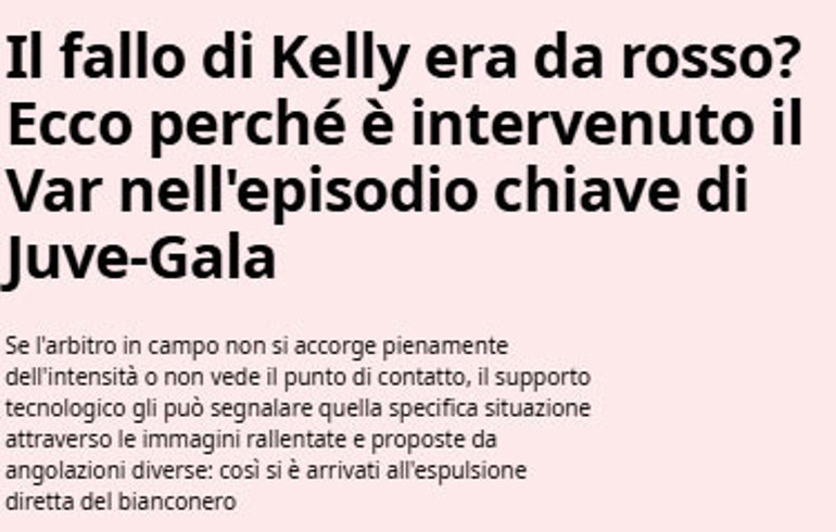 Juventus-Galatasaray maçındaki kırmızı kartın nedenini açıkladı Barış Alpere yapılan hareket sonrası oyunda müdahale