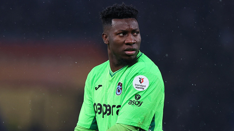 Trabzonsporda Andre Onana geleceğiyle ilgili kararını verdi