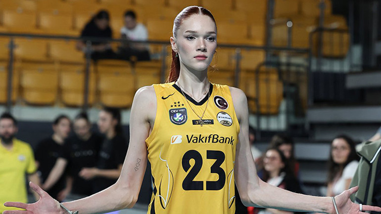 VakıfBankın yıldızı Marina Markovadan itiraf Voleybol pek akıllarına gelmiyor