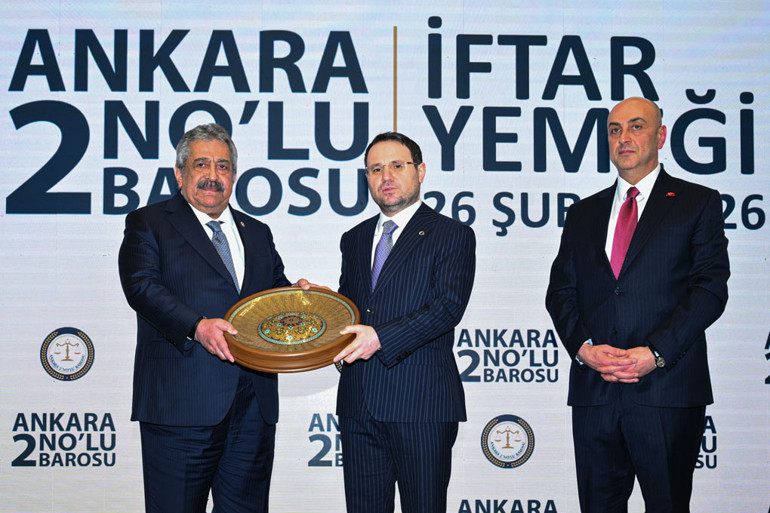 Adalet Bakanı Gürlek, Ankara Barosunun iftar programında konuştu