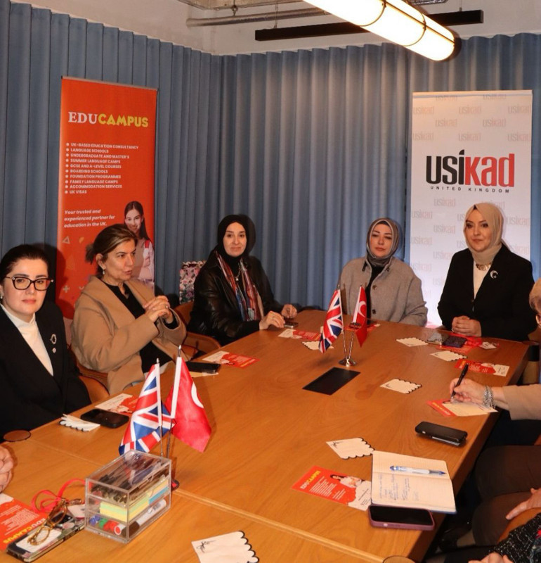 Londra’da USIKAD UK Başkanı Dr. Belma Uysal’a diplomatik ziyaret