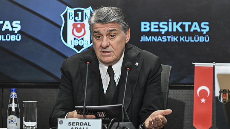 Beşiktaş Başkanı Serdal Adalıdan transfer müjdesi Asıl yıldız yağmuru o dönem