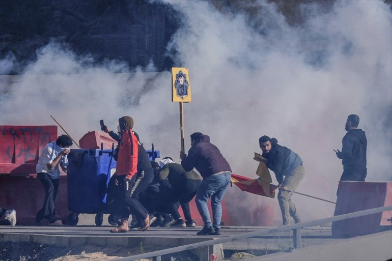 Yeşil Bölgeye girmeye çalıştılar