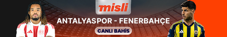 Fenerbahçe, Antalyaspora konuk oluyor Maçın heyecanı Mislide