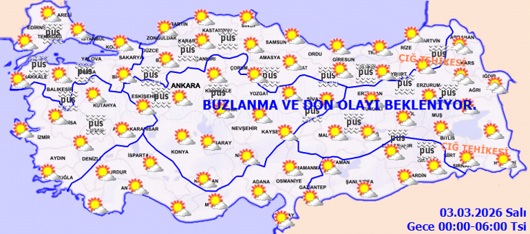 HAVA DURUMU TAHMİNLERİ İL İL | Bugün (3 Mart) hava nasıl olacak İstanbulda yağmur yağacak mı Bahar yüzünü gösterdi Meteoroloji duyurdu: Sıcaklıklar artıyor...