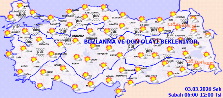 HAVA DURUMU TAHMİNLERİ İL İL | Bugün (3 Mart) hava nasıl olacak İstanbulda yağmur yağacak mı Bahar yüzünü gösterdi Meteoroloji duyurdu: Sıcaklıklar artıyor...