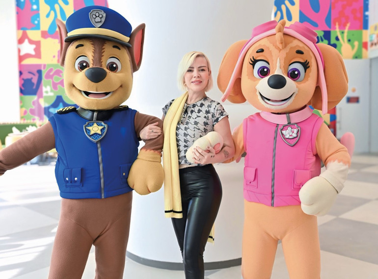 PAW Patrol kahramanlarıyla buluştum