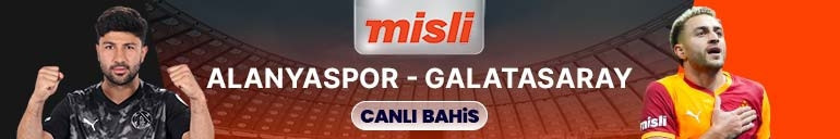 Galatasaray, Türkiye Kupasında Alanyaspor karşısında Karşılaşmanın heyecanı Misli’de