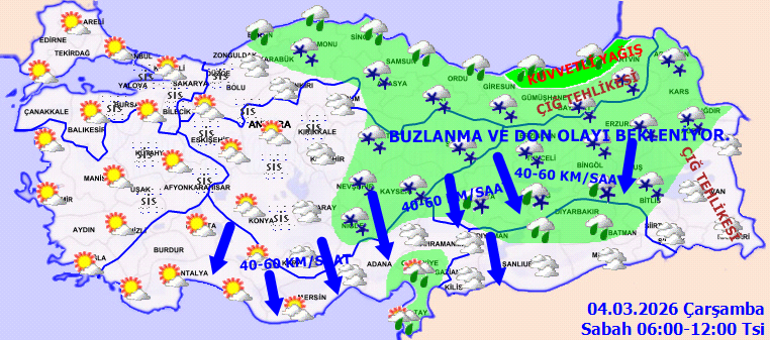 SON DAKİKA HAVA DURUMU TAHMİNLERİ - İL İL SICAKLIK RAPORU | Bugün (4 Mart) hava nasıl olacak İstanbulda yağmur ve kar var mı Meteorolojiden Ordu ve Artvine kuvvetli yağış uyarısı