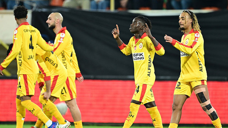 Alanyaspor - Galatasaray maçında Barış Alperden şov, Nhagadan siftah