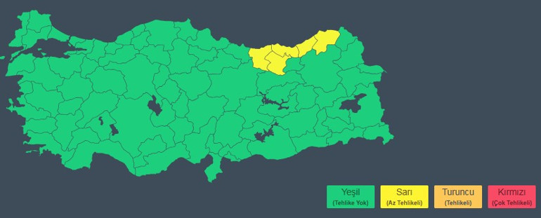  Kar, sağanak ve fırtına geri geliyor Karadeniz üzerinden geliyor, kuvvetli olacak