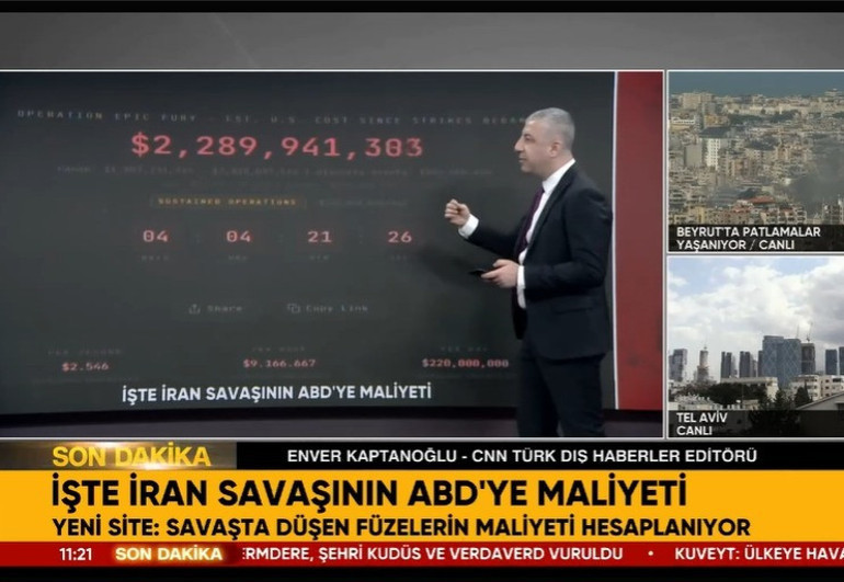 İrana açtığı savaş ABDye ne kadara mal oldu İşte saldırıların dudak uçuklatan maliyeti... Her dakikada yüz binlerce dolarlık artış oluyor