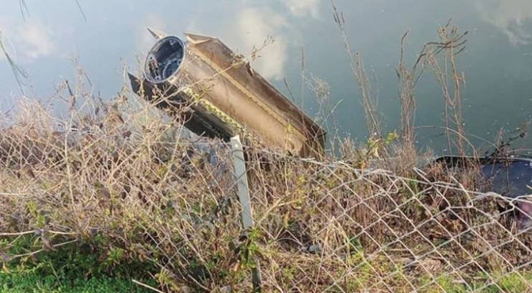  Hataya düşen parça hava savunma mühimmatına ait