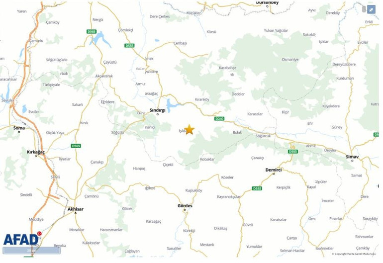 Balıkesirde 3.6lık deprem