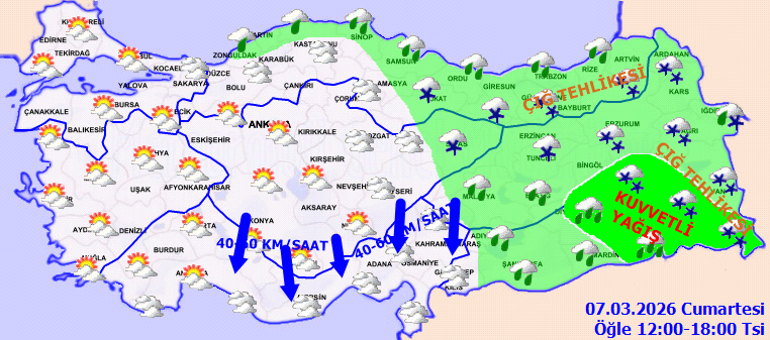 SON DAKİKA HAVA DURUMU TAHMİNLERİ İL İL | Hafta sonu hava nasıl olacak Bugün kar yağacak mı Meteorolojiden 8 ile kar yağışı uyarısı