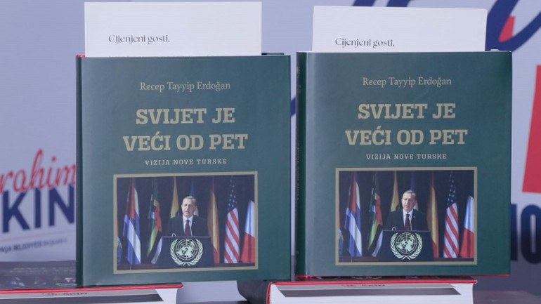 Cumhurbaşkanı Erdoğanın yazdığı kitap Boşnakçaya çevrildi