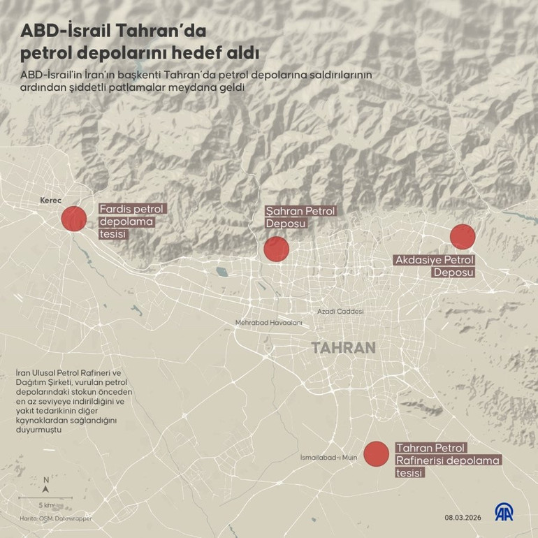 İran - ABD - İsrail savaşı son dakika | İrandan İsraile yeni füze dalgası İranın yeni lideri Mücteba Hamaney