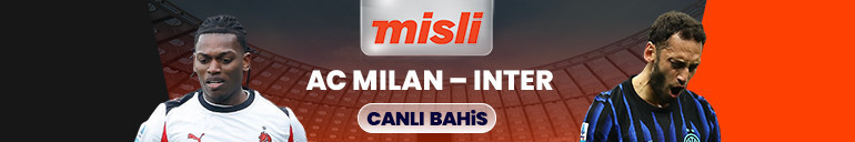 Milan, Interi konuk ediyor Maçı heyecanı Mislide