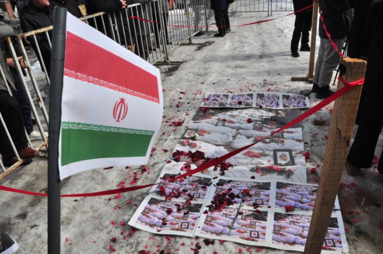 ABD ve İranın saldırılarını protesto ettiler