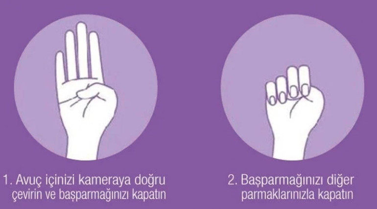 Bu işareti görürseniz kayıtsız kalmayın… Sessiz çığlıkları duyun