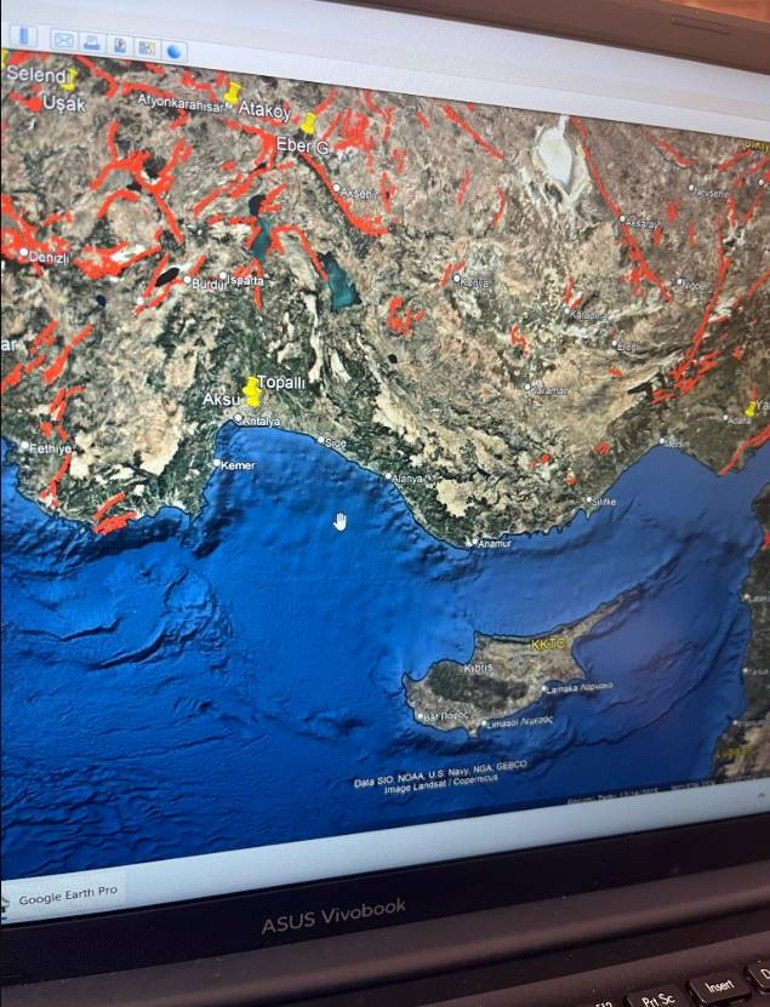 Antalya Körfezinde 4.1 büyüklüğünde deprem