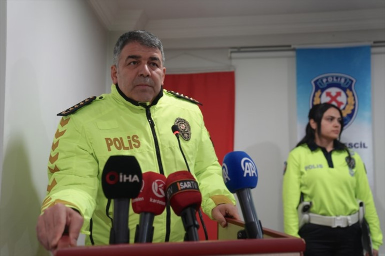 Yeni düzenlemeden sonra kentteki ilk ceza bir polise kesildi