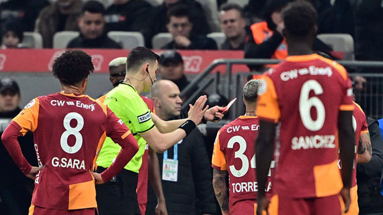  İşte Leroy Sanenin kırmızı kartı...