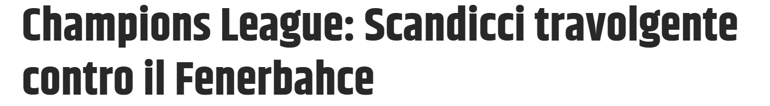 Fenerbahçenin Scandicci yenilgisi İtalyan basınında: Ezici bir performans