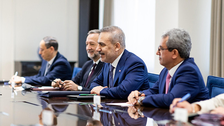 Dışişleri Bakanı Hakan Fidan, BM Genel Sekreteri Guterres ile bir araya geldi