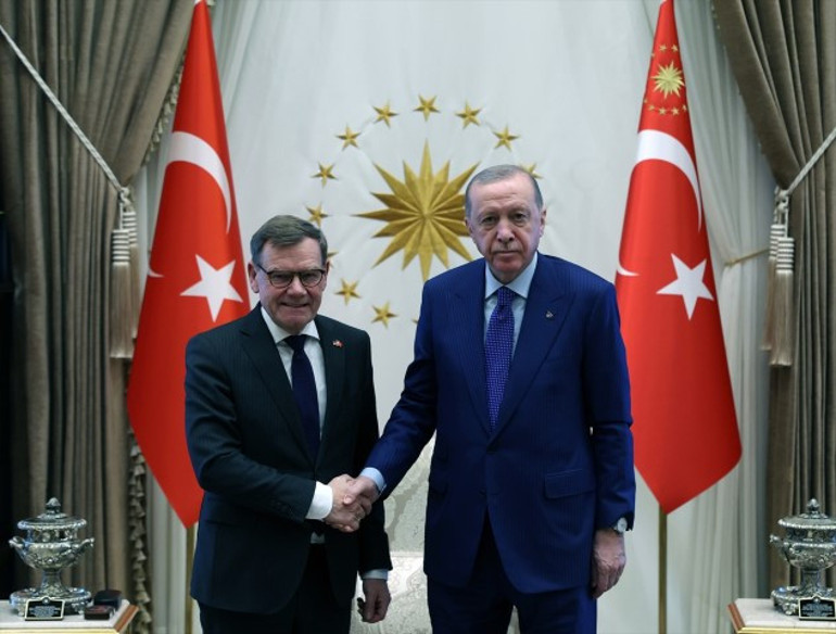 Cumhurbaşkanı Erdoğan, Almanya Dışişleri Bakanını kabul etti