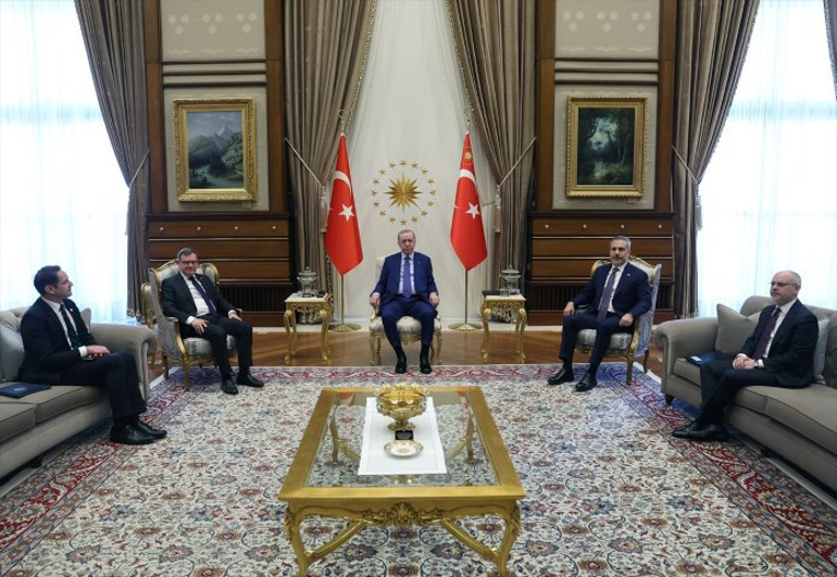 Cumhurbaşkanı Erdoğan, Almanya Dışişleri Bakanını kabul etti