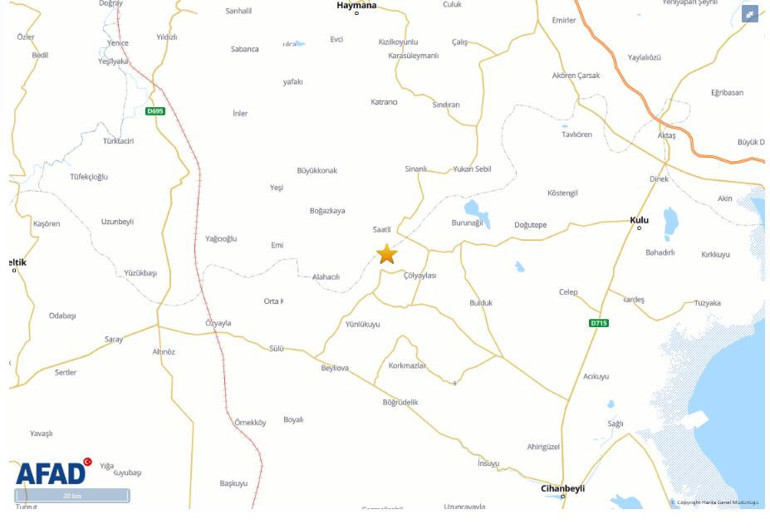 Son dakika: Ankarada 4.1 büyüklüğünde deprem