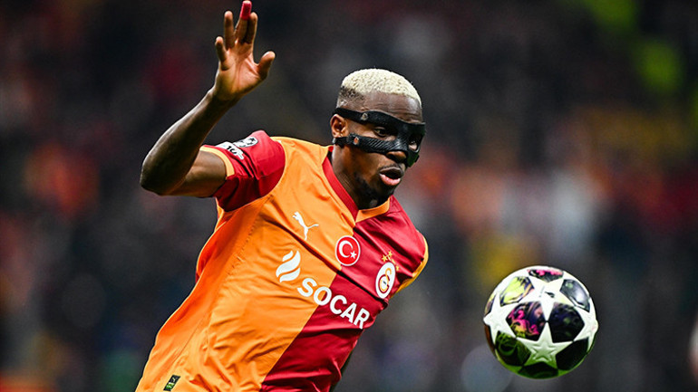 Devler Ligine Galatasaray damgası Osimhen, Mbappeyi geçti