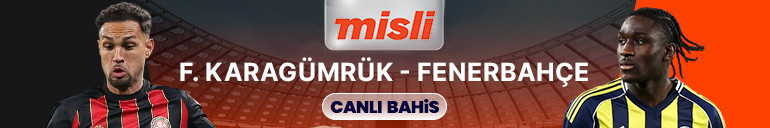 Fenerbahçe, Fatih Karagümrük deplasmanında Maçın heyecanı Mislide