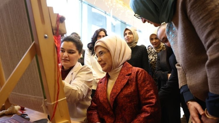 Emine Erdoğan: Türkiye, dünyanın en müşfik gücü olduğu gibi sağduyunun da sesi ve temsilcisidir