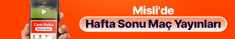 Maçları Misli’de canlı takip et, anında bahisle heyecanı yakala İşte hafta sonunun canlı yayın programı…