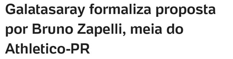 Galatasaray resmen transfer teklifi yaptı İşte bonservisi