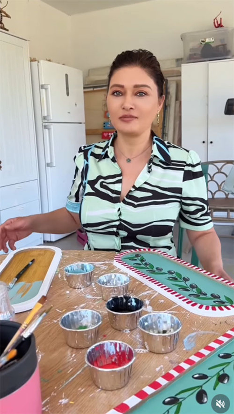 Hamarat Nurgülün bayram hazırlığı