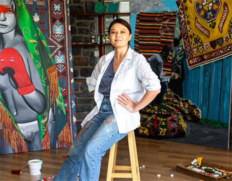 Hamarat Nurgülün bayram hazırlığı