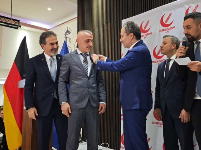 Fatih Erbakan, Almanyada iftar programına katıldı