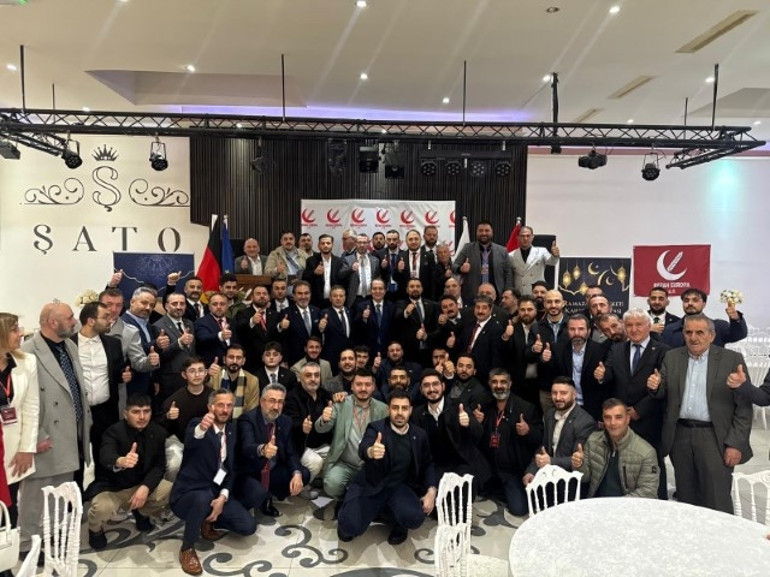 Fatih Erbakan, Almanyada iftar programına katıldı