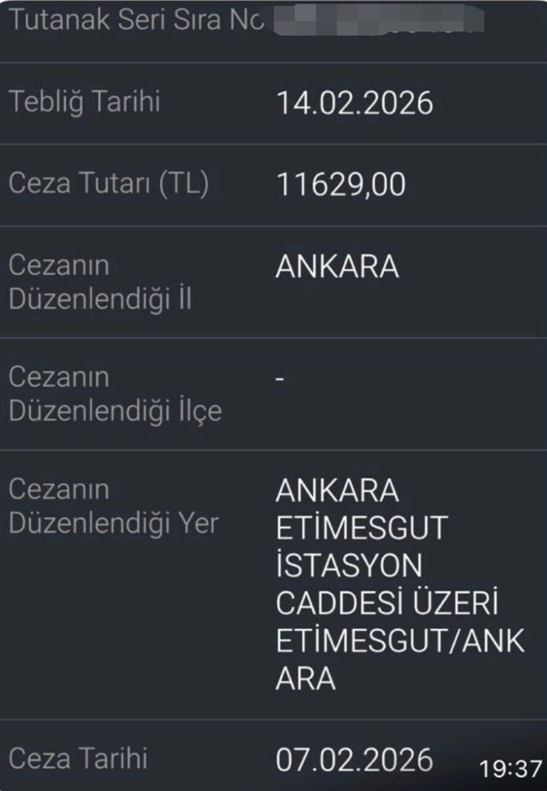  Arkamdan ceza gönderdi