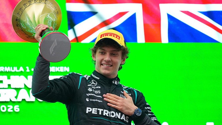 Formula 1 Çin Grand Prixsinde Kimi Antonelliden tarihi zafer