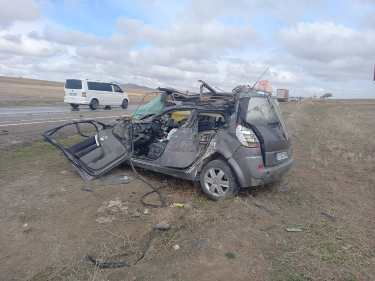 Babadan izinsiz alınan araçla feci kaza: 2 ölü, 2 yaralı