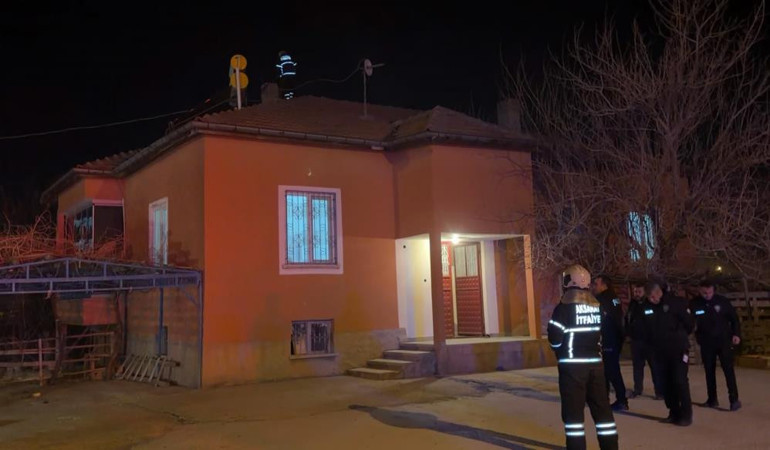 Aksaray’da korkutan baca yangını