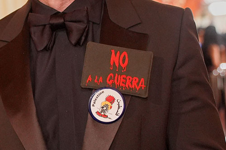 Javier Bardem; Oscar töreninde Özgür Filistin dedi, salon alkıştan yıkıldı