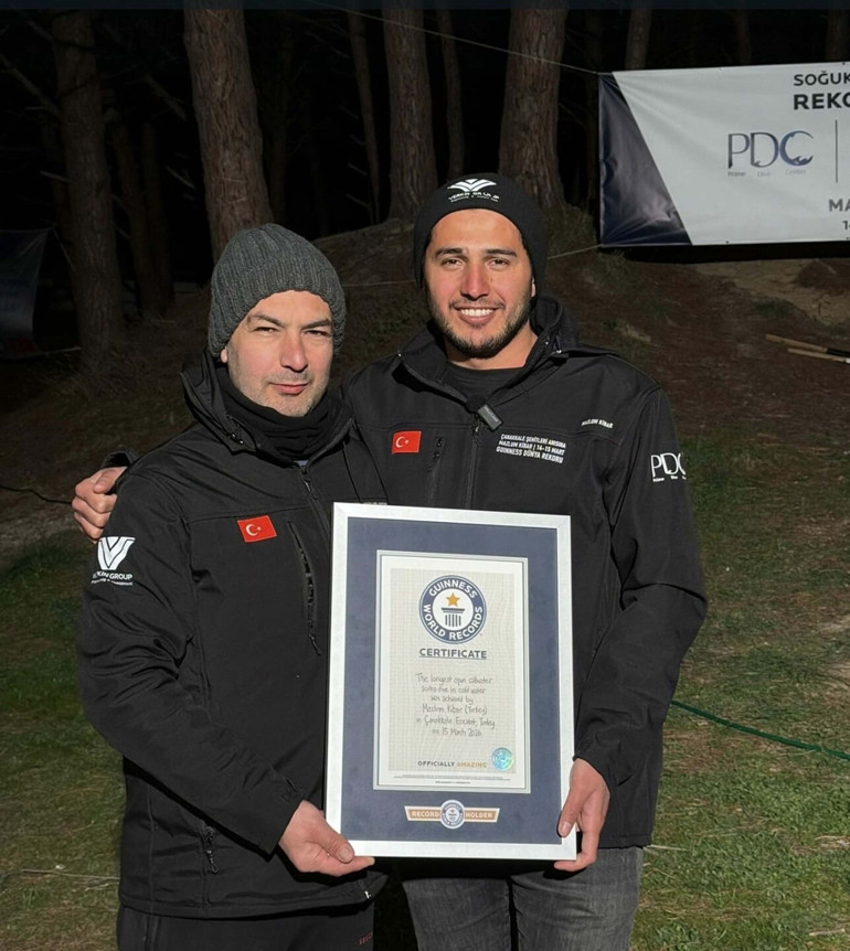 Mazlumun Guinness rekoru: 36 saat 9 dakika ile dünya birincisi oldu | Çanakkaleye armağan etti