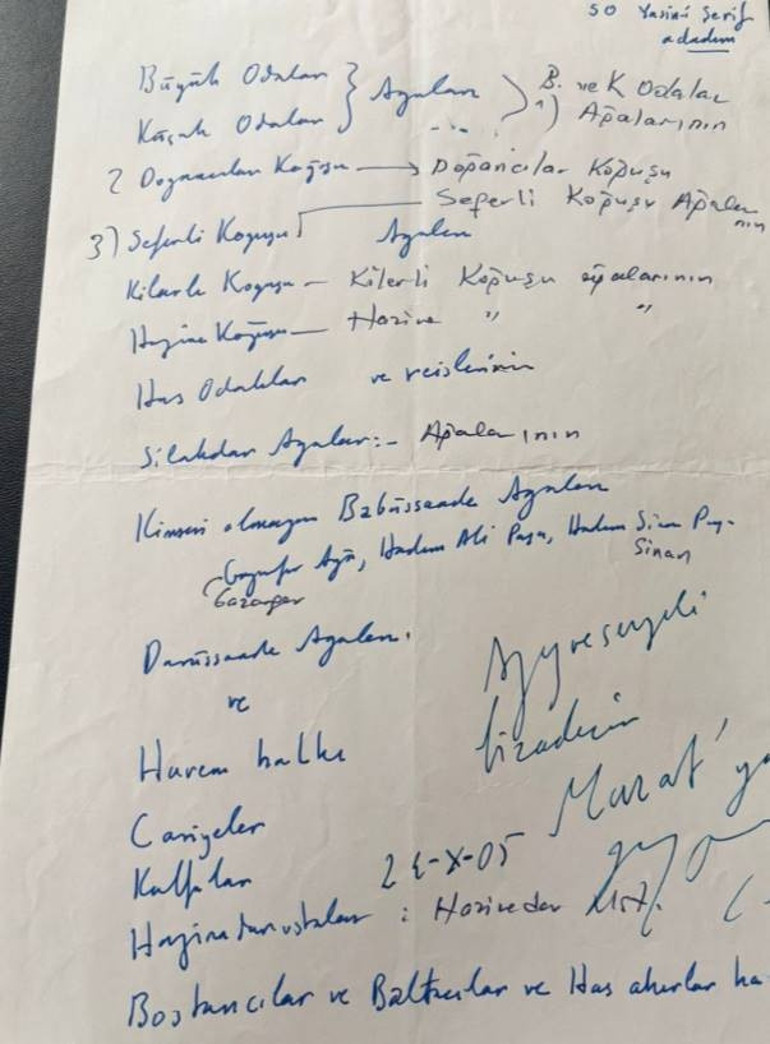  Tarihe not düşmek için yazıyorum deyip Topkapı hikâyesini paylaştı