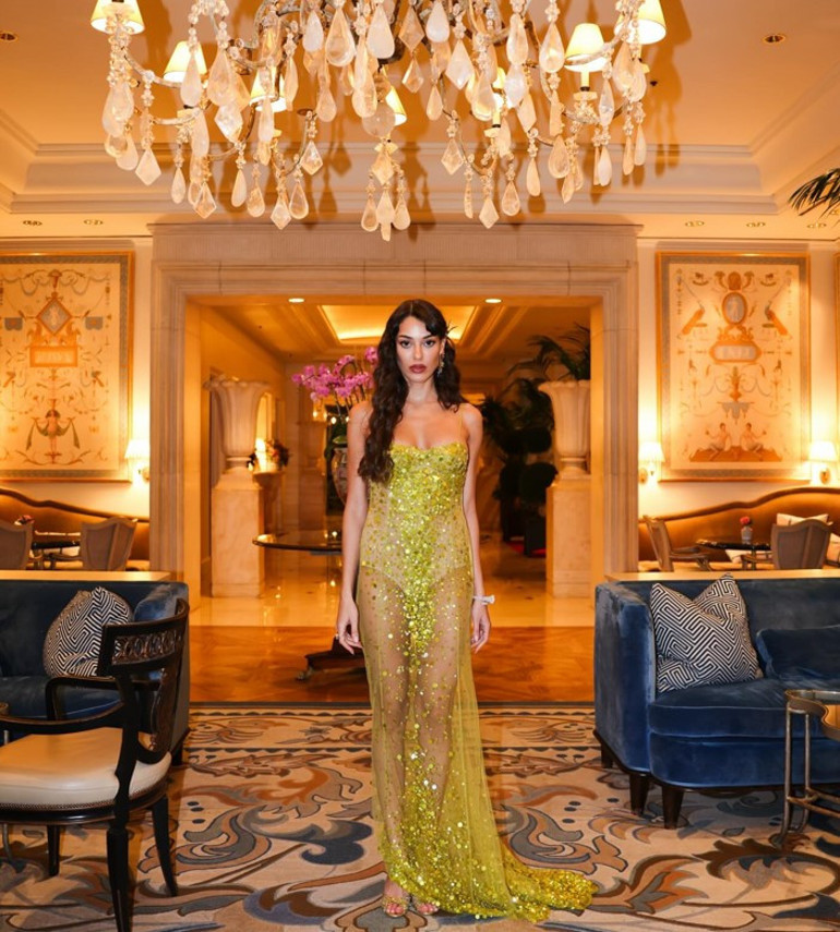 Dilan Çiçek Deniz Oscar partisinde